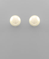 GS 14MM PEARL EARRING